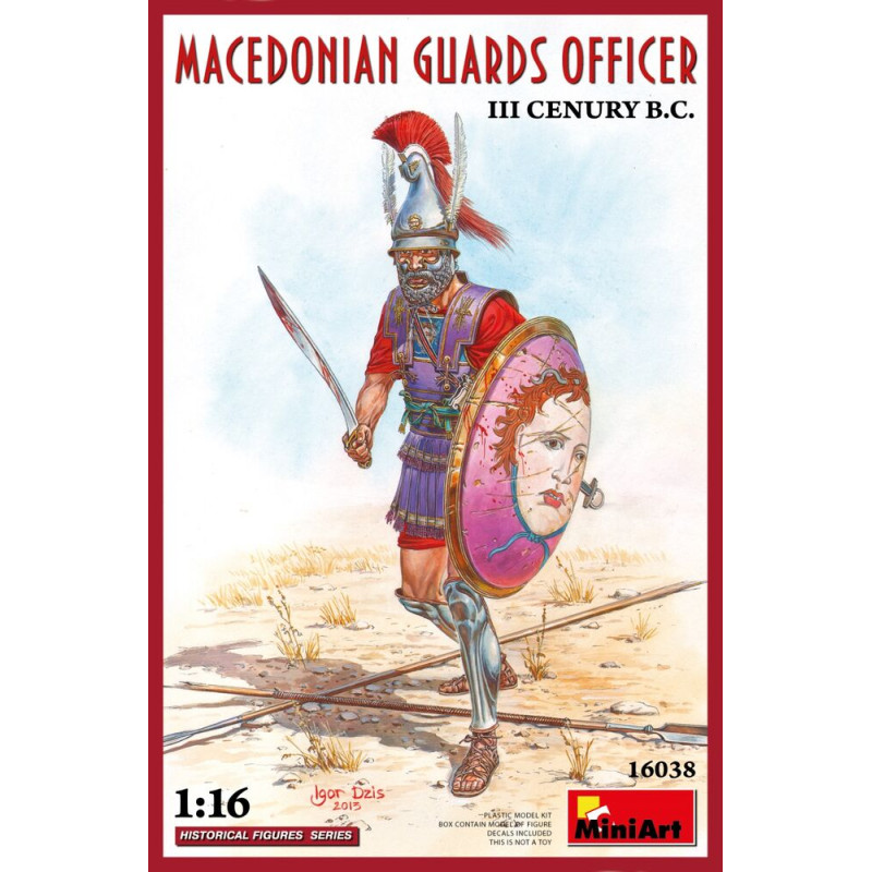 Officier de la Garde macédonienne IIIe siècle av J-C - 1/16 - MINIART 16038