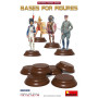 Socles pour figurines (6 pièces) - 1/35 - MINIART 16039