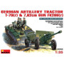 Tracteur d'artillerie allemand T-70 et canon FK 288 avec équipage - 1/35 - MINIART 35039