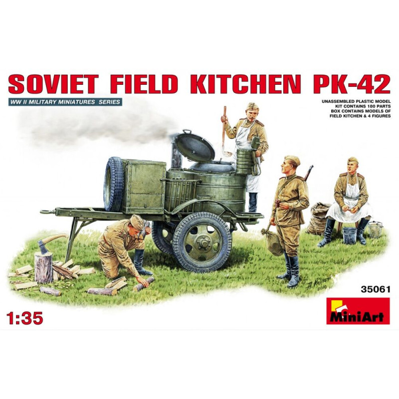 Cuisine de campagne soviétique KP-42 - 1/35 - MINIART 35061