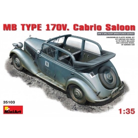 Mercedes-Benz TYPE 170V Cabrio Berline - 1/35 - MINIART 35103