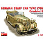 Voiture d'état-major allemande MB 170V. Cabriolet - 1/35 - MINIART 35107