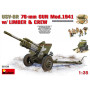 Canon USV-BR 76 mm Mod.1941 avec avant-train et équipage - 1/35 - MINIART 35129