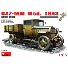 GAZ-MM. Mod. 1943. Camion cargo - 1/35 - MINIART 35134