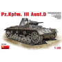 Char Pz.Kpfw.3 Ausf.D - 1/35 - MINIART 35169