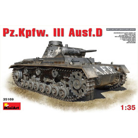 Char Pz.Kpfw.3 Ausf.D - 1/35 - MINIART 35169