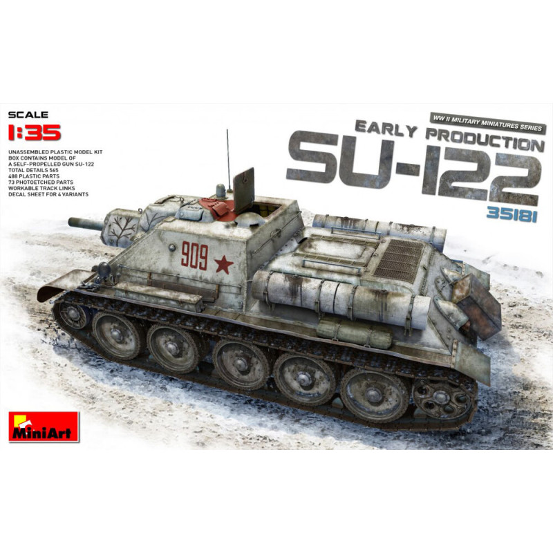 Char SU-122 (Early Production) - 1/35 - MINIART 35181