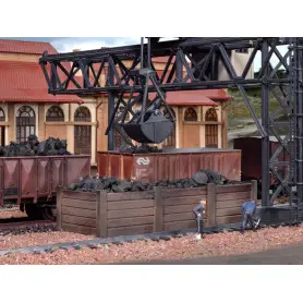 Parc à charbon - HO 1/87 - VOLLMER 45717