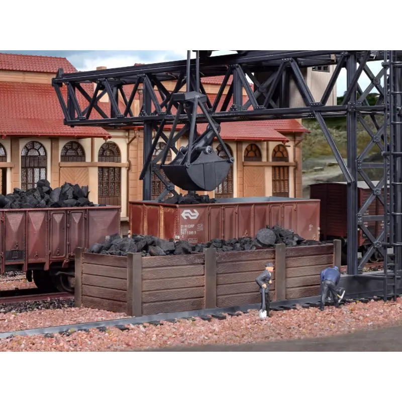 Parc à charbon - HO 1/87 - VOLLMER 45717