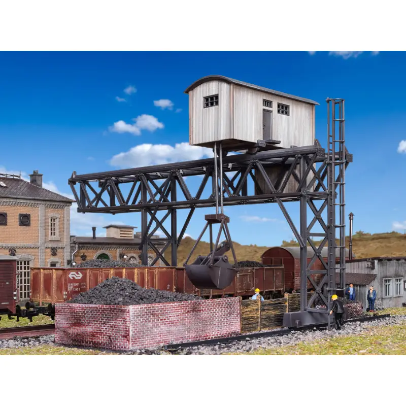 Chargeur de charbon avec grue - HO 1/87 - VOLLMER 45714