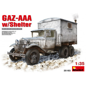 GAZ-AAA avec Abri - 1/35 - MINIART 35183