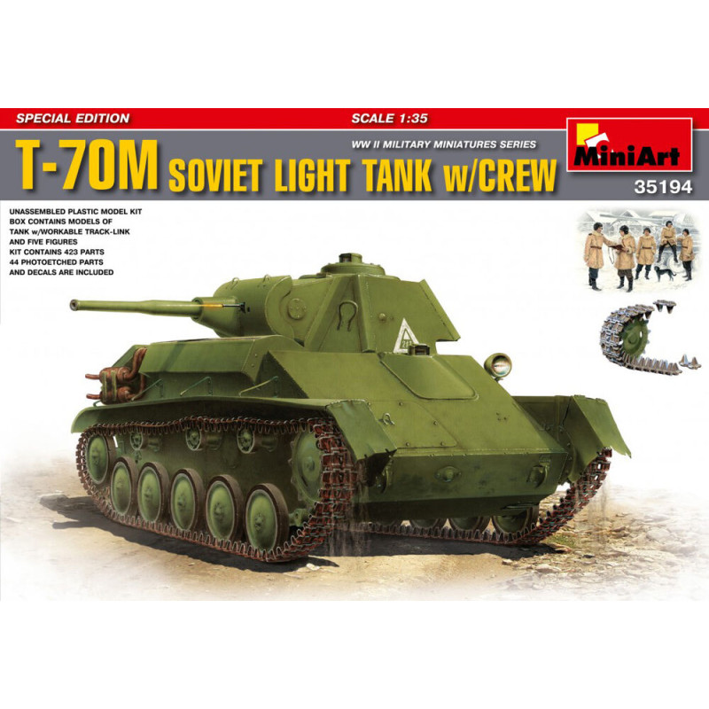 Char T-70M Édition Spéciale - 1/35 - MINIART 35194