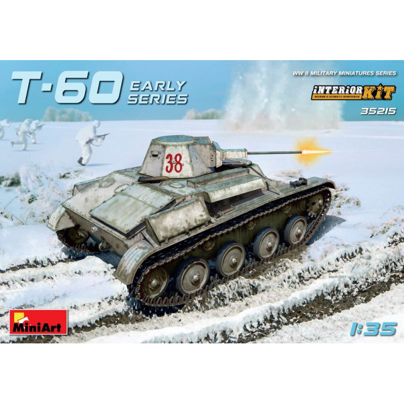 Kit d'intérieur pour T-60 Early Series (GAP) - 1/35 - MINIART 35215