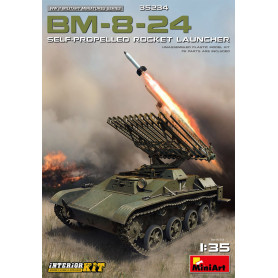 Lance-roquettes automoteur BM-8-24 - 1/35 - MINIART 35234