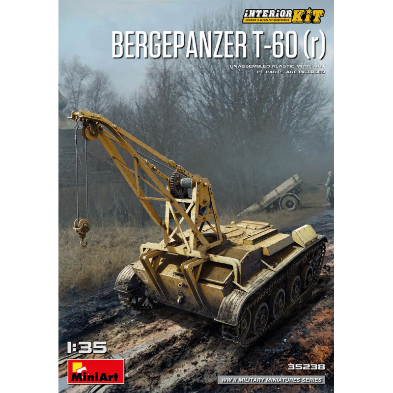 Char Bergepanzer T-60 (r) - 1/35 - MINIART 35238