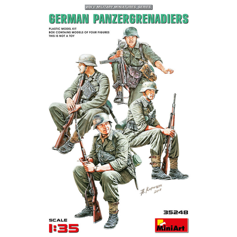 Panzergrenadiers allemands - 1/35 - MINIART 35248