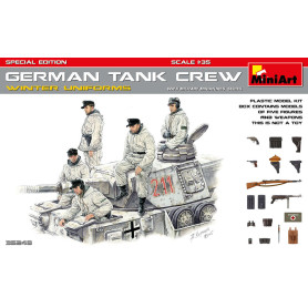Équipage de char allemand (uniformes d'hiver). Édition spéciale - 1/35 - MINIART 35249