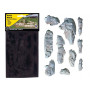 Woodland Scenics C1230 - Moule souple pour rochers