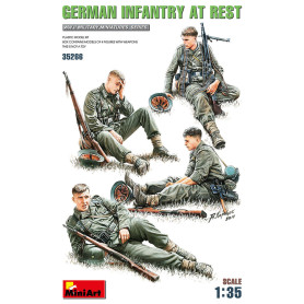 Infanterie allemande au repos - 1/35 - MINIART 35266