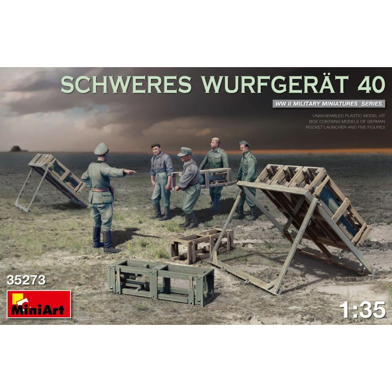 Dispositif de jet lourd 40 - 1/35 - MINIART 35273