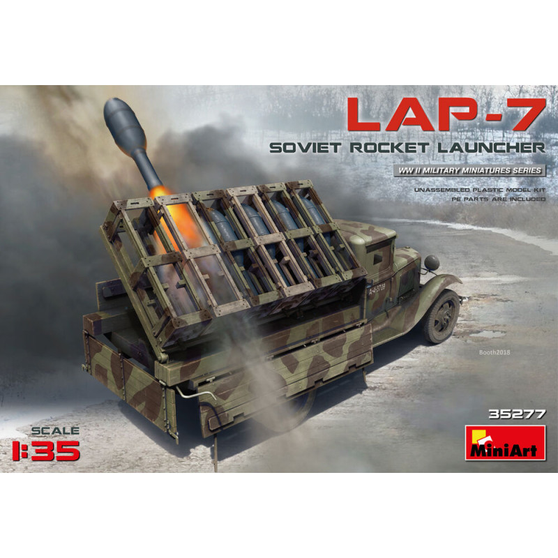 Lance-roquettes soviétique LAP-7 - 1/35 - MINIART 35277