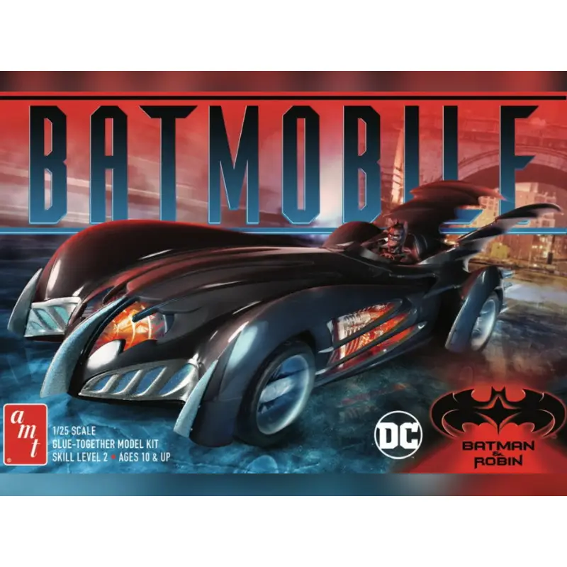 Maquette Batmobile Batman & Robin - 1/24 - AMT 1295