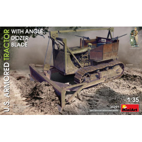 Tracteur blindé américain avec lame de bulldozer angulaire - 1/35 - MINIART 35291
