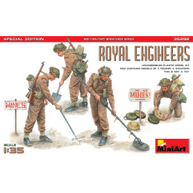 Ingénieurs royaux. Edition Spéciale - 1/35 - MINIART 35292