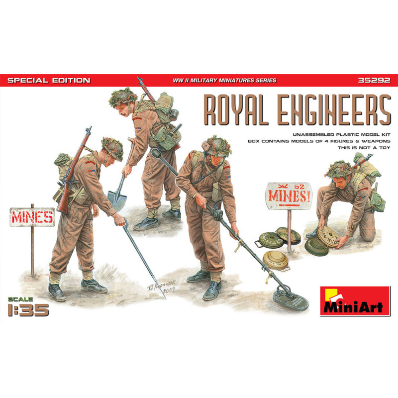 Ingénieurs royaux. Edition Spéciale - 1/35 - MINIART 35292