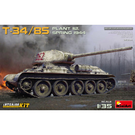 Char T-34-85 Usine 112. Printemps 1944 - 1/35 - MINIART 35294