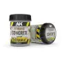 Peinture acrylique texturée immitation béton 250ml - AK INTERACTIVE AK8014