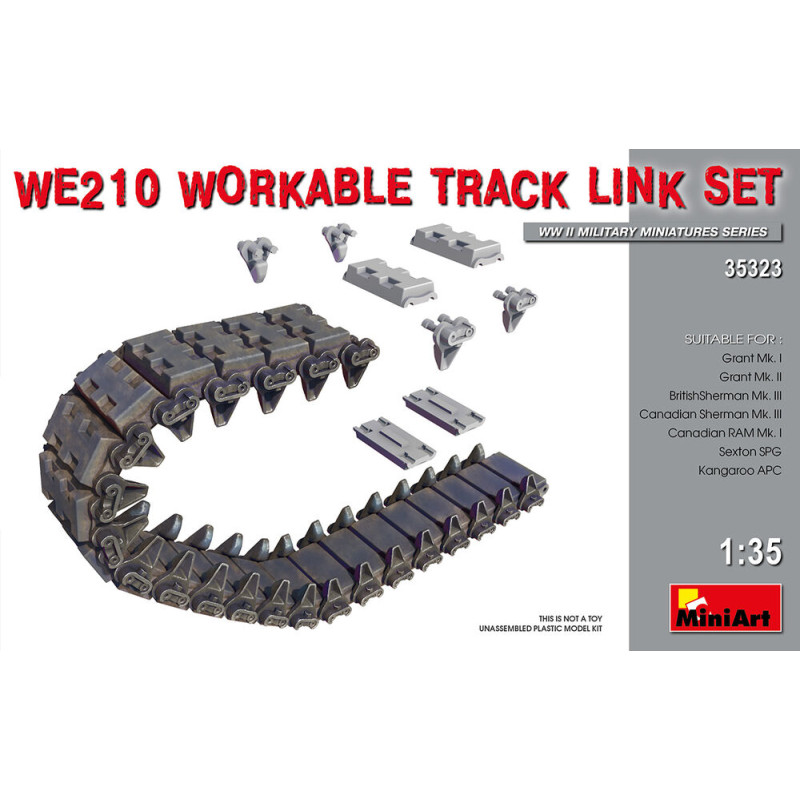 WE210 Kit de chenilles fonctionnelles - 1/35 - MINIART 35323