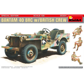 Bantam 40 BRC avec équipage britannique - 1/35 - MINIART 35324