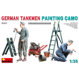 Tankistes allemands. Séance de peinture - 1/35 - MINIART 35327