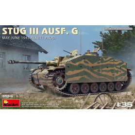 Char StuG III Ausf. G Mai-juin 1943 Alkett Prod. - 1/35 - MINIART 35341