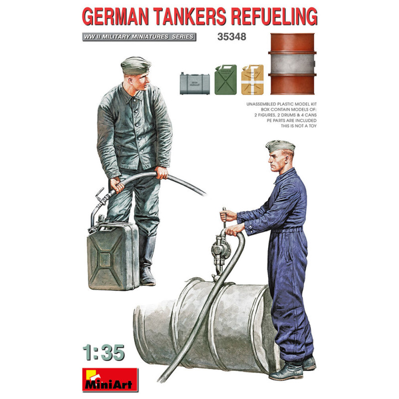 Ravitailleurs de carburant allemands - 1/35 - MINIART 35348