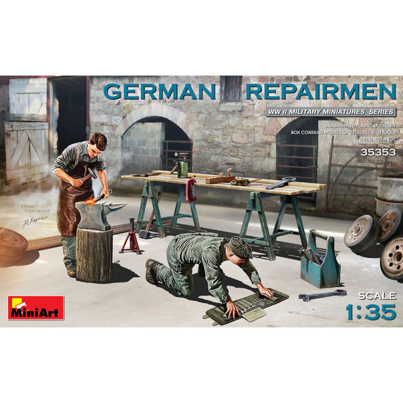 Réparateurs allemands - 1/35 - MINIART 35353