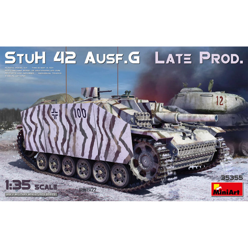 Char StuH 42 Ausf. G Late Prod - 1/35 - MINIART 35355