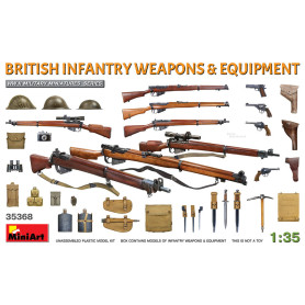 Armes et équipements d'infanterie britannique - 1/35 - MINIART 35368