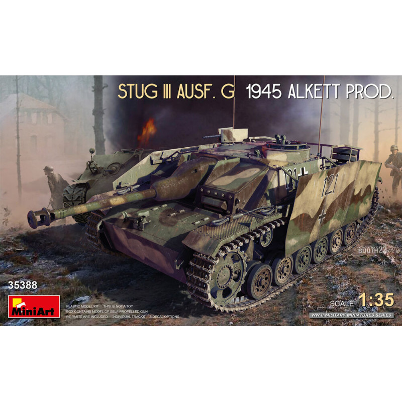 Char StuG III Ausf. G 1945 Alkett Prod. - 1/35 - MINIART 35388