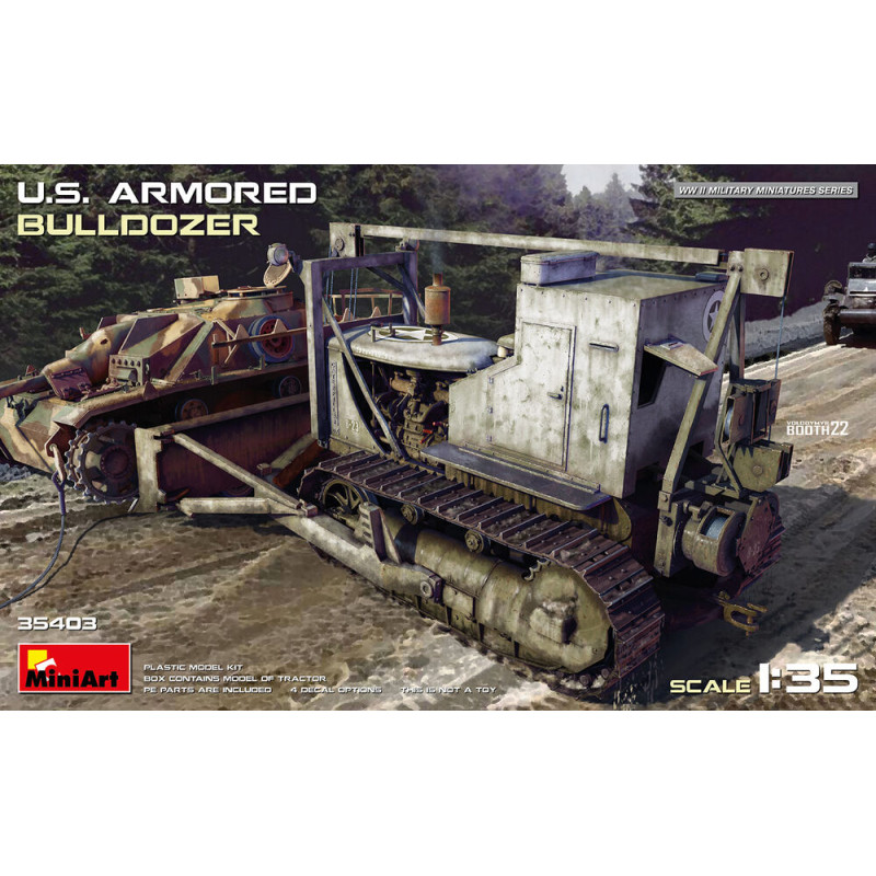 Bulldozer blindé américain - 1/35 - MINIART 35403