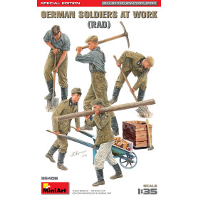 Soldats allemands au travail (RAD) - 1/35 - MINIART 35408