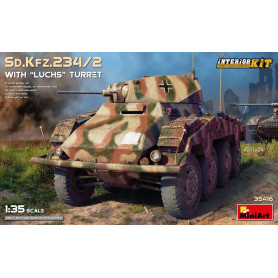 Sd.Kfz.234/2 with “Luchs” Turret - 1/35 - MINIART 35416