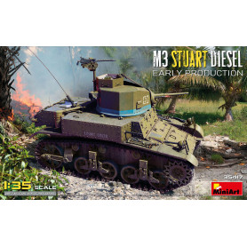 M3 Stuart Diesel Première Prod. - 1/35 - MINIART 35417