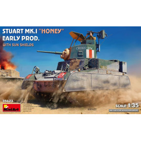Stuart Mk.I Honey début de Prod. avec pare-soleil - 1/35 - MINIART 35423