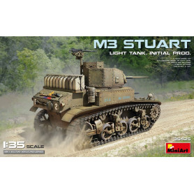 Char léger M3 Stuart. Production initiale - 1/35 - MINIART 35425