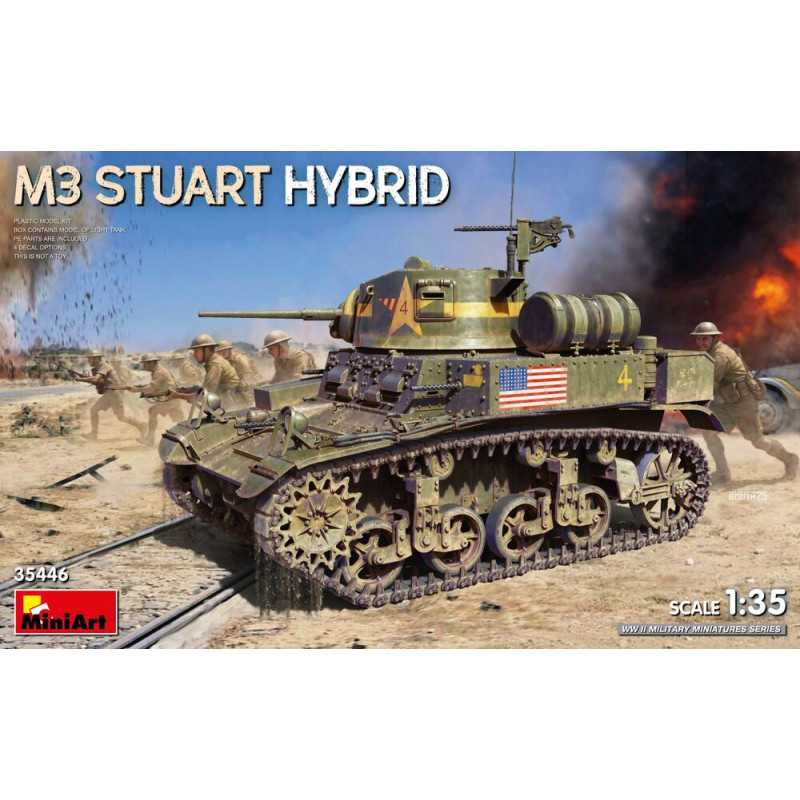M3 Stuart Hybrid - 1/35 - MINIART 35446