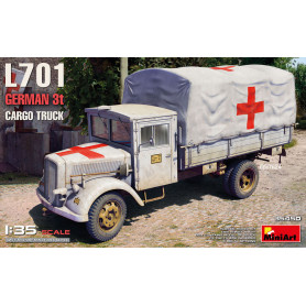 Camion cargo allemand L701 de 3 tonnes - 1/35 - MINIART 35450