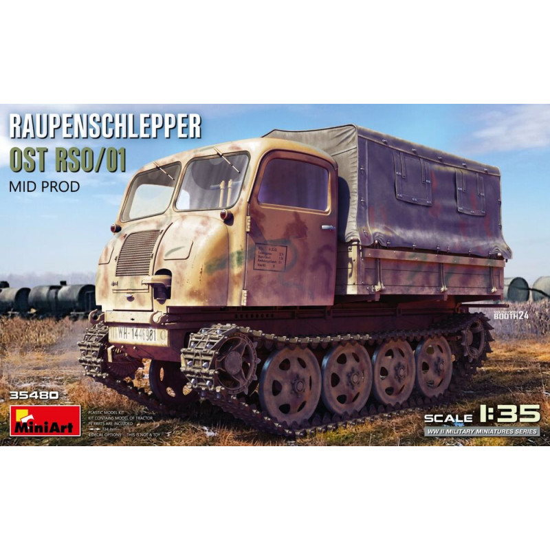 Camion sur chenilles Ost RSO/01. Mid Prod - 1/35 - MINIART 35480