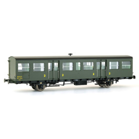 Voiture S-O 2ème CL + compartiment Postal SNCF ép. IIIb - HO - REE VB-149